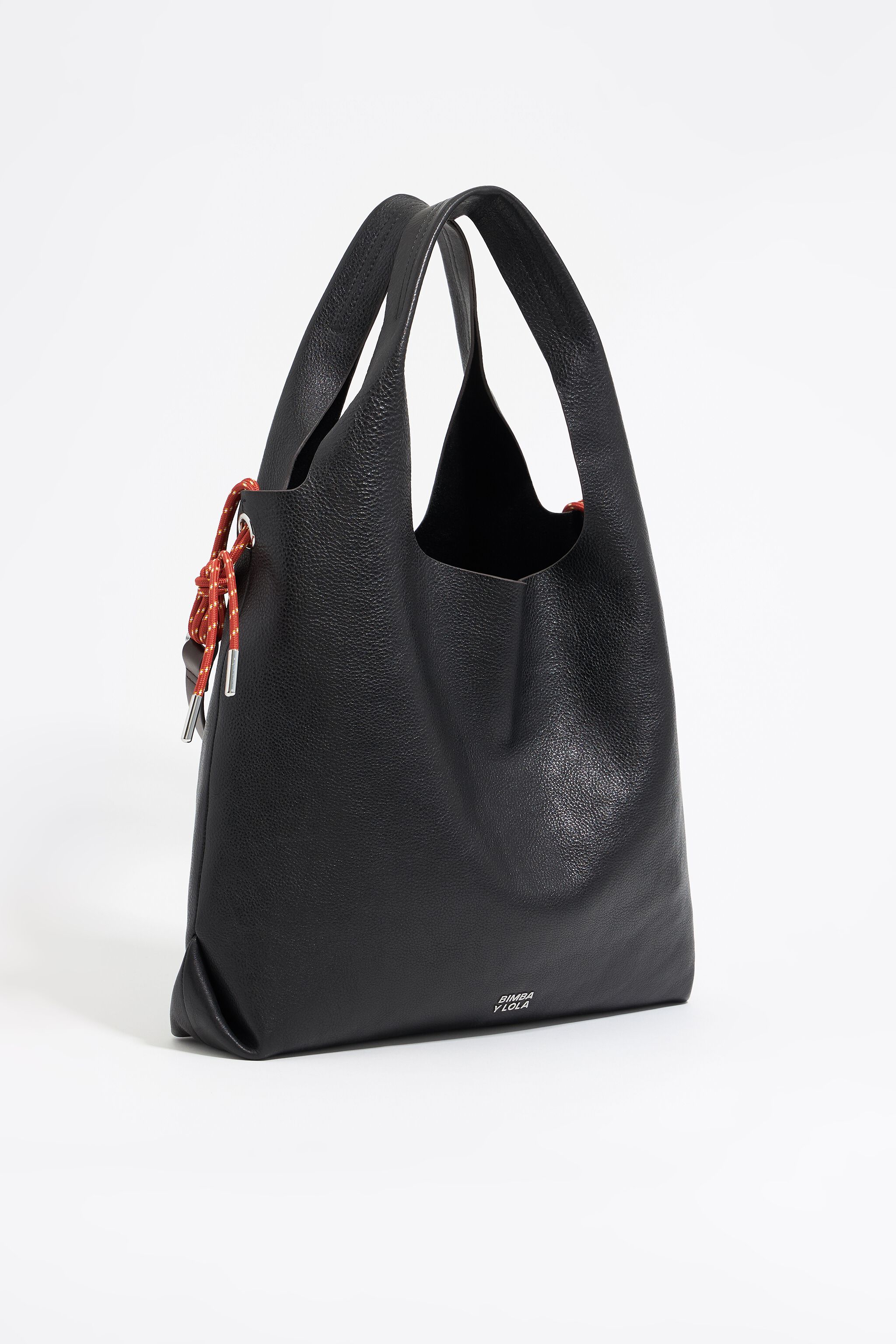 【おしゃれ】 Large bag Paper leather black ポケモンカードゲーム