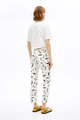 White Paper-Lines fitted trousers White Paper-Lines fitted trousers