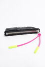 S black plaited coin purse S black plaited coin purse