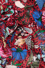 Red wild flowers shawl Red wild flowers shawl
