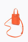 Orange mini tote bag Orange mini tote bag