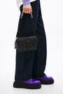 XS black padded nylon crossbody bag XS black padded nylon crossbody bag