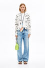 White Paper-Lines boxy shirt White Paper-Lines boxy shirt