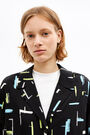 Black Paper-Lines shirt Black Paper-Lines shirt