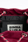 L raspberry nylon bucket bag L raspberry nylon bucket bag