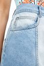 Blue denim miniskirt Blue denim miniskirt