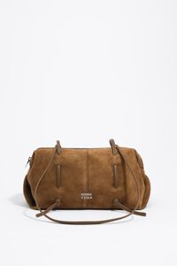 Olive suede Lolita bag