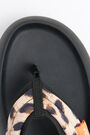 Animal print print platform sandal Animal print print platform sandal