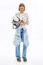 White Paper-Lines linen jumper White Paper-Lines linen jumper