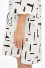 Paper-Lines print shirt dress Paper-Lines print shirt dress