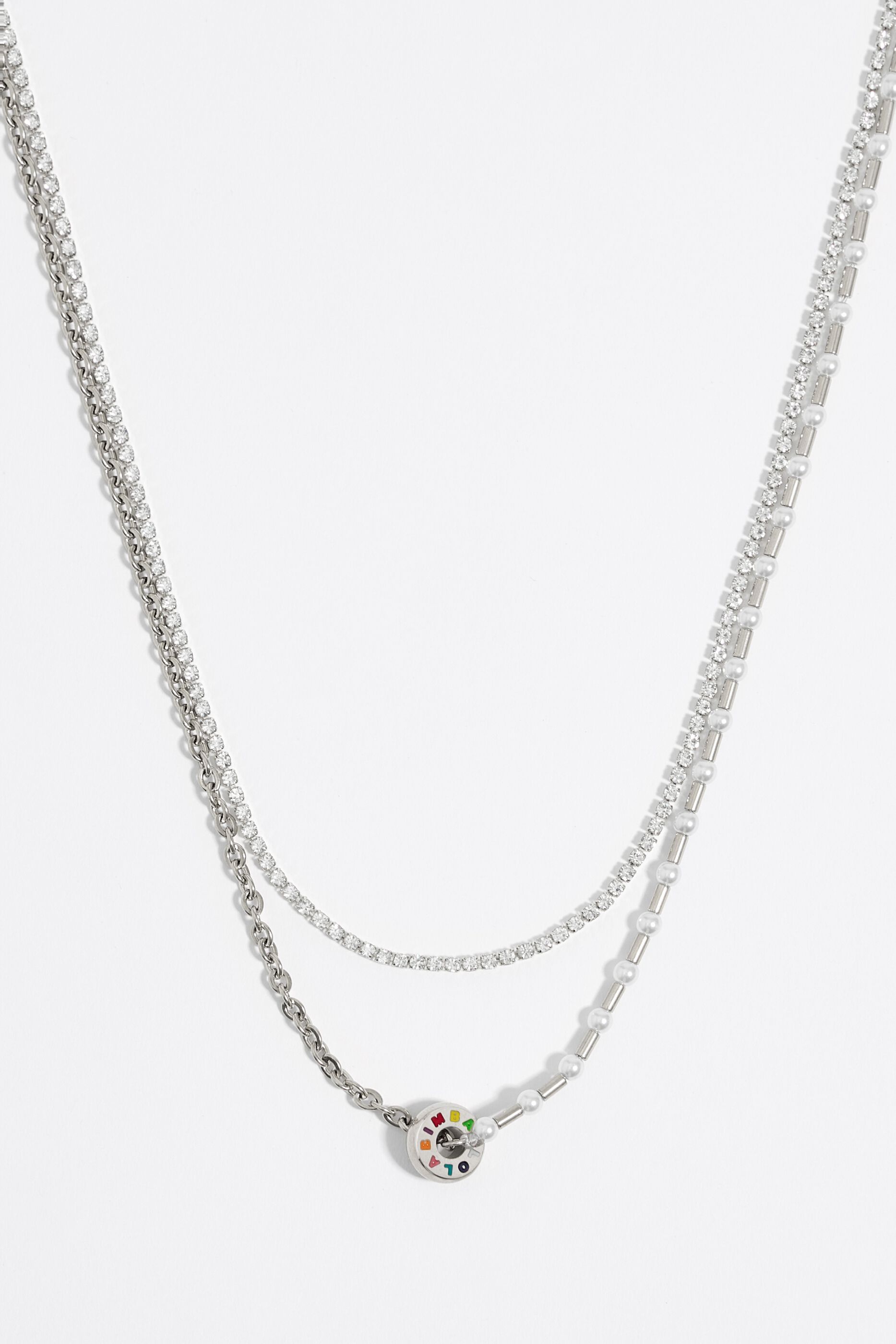 Gold over outlet silver chain