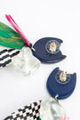 Long multicolor flower earrings Long multicolor flower earrings