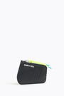 Asymmetric black leather coin purse Asymmetric black leather coin purse