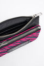 Two-tone plaited double purse Two-tone plaited double purse