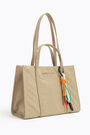 L natural nylon shopper bag L natural nylon shopper bag
