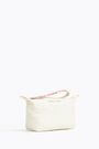 S nylon ivory trapeze bag S nylon ivory trapeze bag