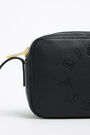 XS black leather crossbody bag XS black leather crossbody bag