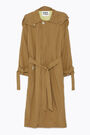 Camel nylon trench Camel nylon trench