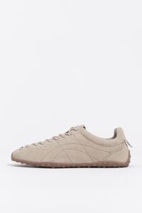 Light gray suede 13 11 sneaker