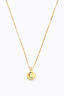 Letter C short golden necklace Letter C short golden necklace