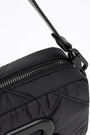 S black padded nylon crossbody bag S black padded nylon crossbody bag
