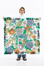 Ivory quill floral scarf Ivory quill floral scarf
