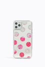 iPhone 11 Pro Max pink dots case iPhone 11 Pro Max pink dots case