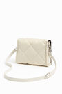 Ivory nylon padded crossbody bag Ivory nylon padded crossbody bag