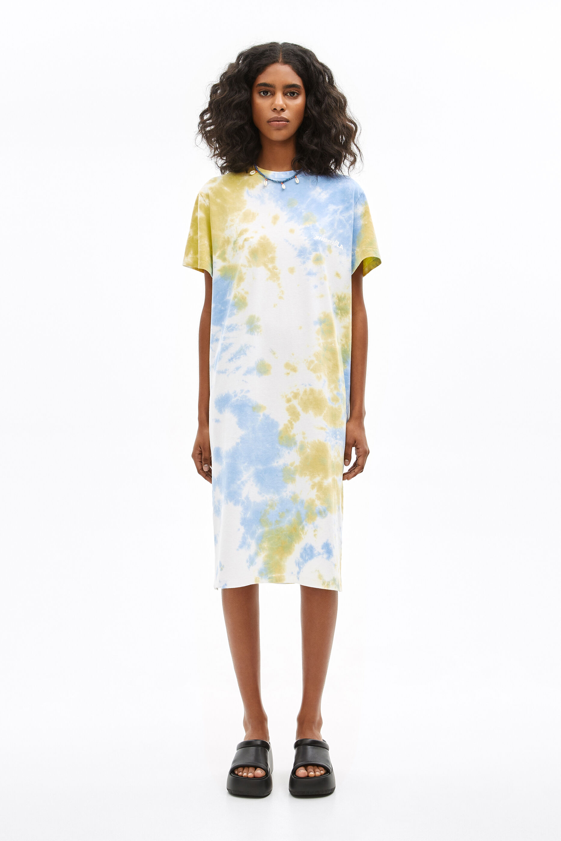 Tie dye knit dress clearance