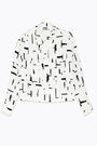 White Paper-Lines boxy shirt White Paper-Lines boxy shirt