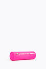Neon pink nylon cylindrical case Neon pink nylon cylindrical case