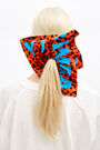 Red Animal print hair tie Red Animal print hair tie