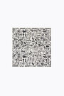 White art brut animals bandana White art brut animals bandana