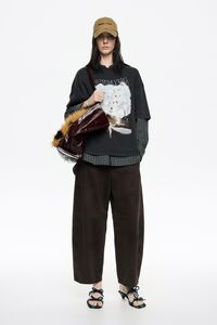 Black wolves logo T-shirt