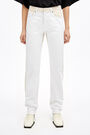 Two-tone straight jeans Two-tone straight jeans