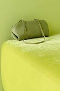 Green fur Lolita bag