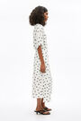 Long white Logo Dot dress Long white Logo Dot dress