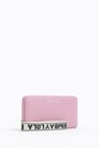 Pink leather book wallet Pink leather book wallet