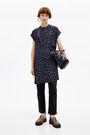 Black Nebulosa Garden tunic dress Black Nebulosa Garden tunic dress