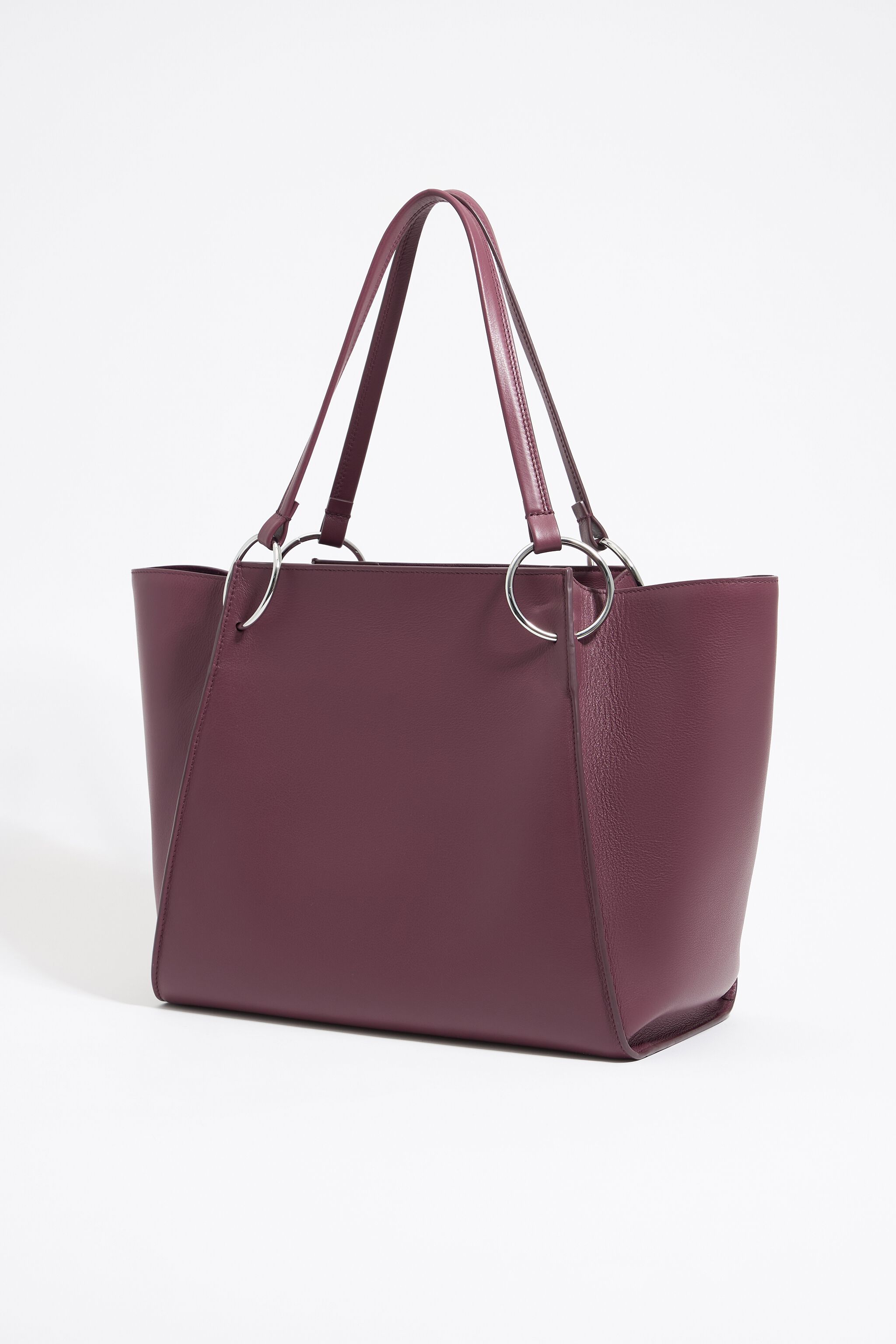 Large burgundy tote bag new arrivals