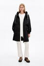 Black technical trench Black technical trench