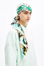 Ivory quill floral scarf Ivory quill floral scarf