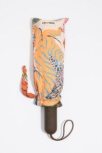 Wild print umbrella