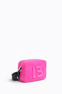 S pink padded nylon bag S pink padded nylon bag