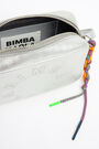 S silver leather crossbody bag S silver leather crossbody bag