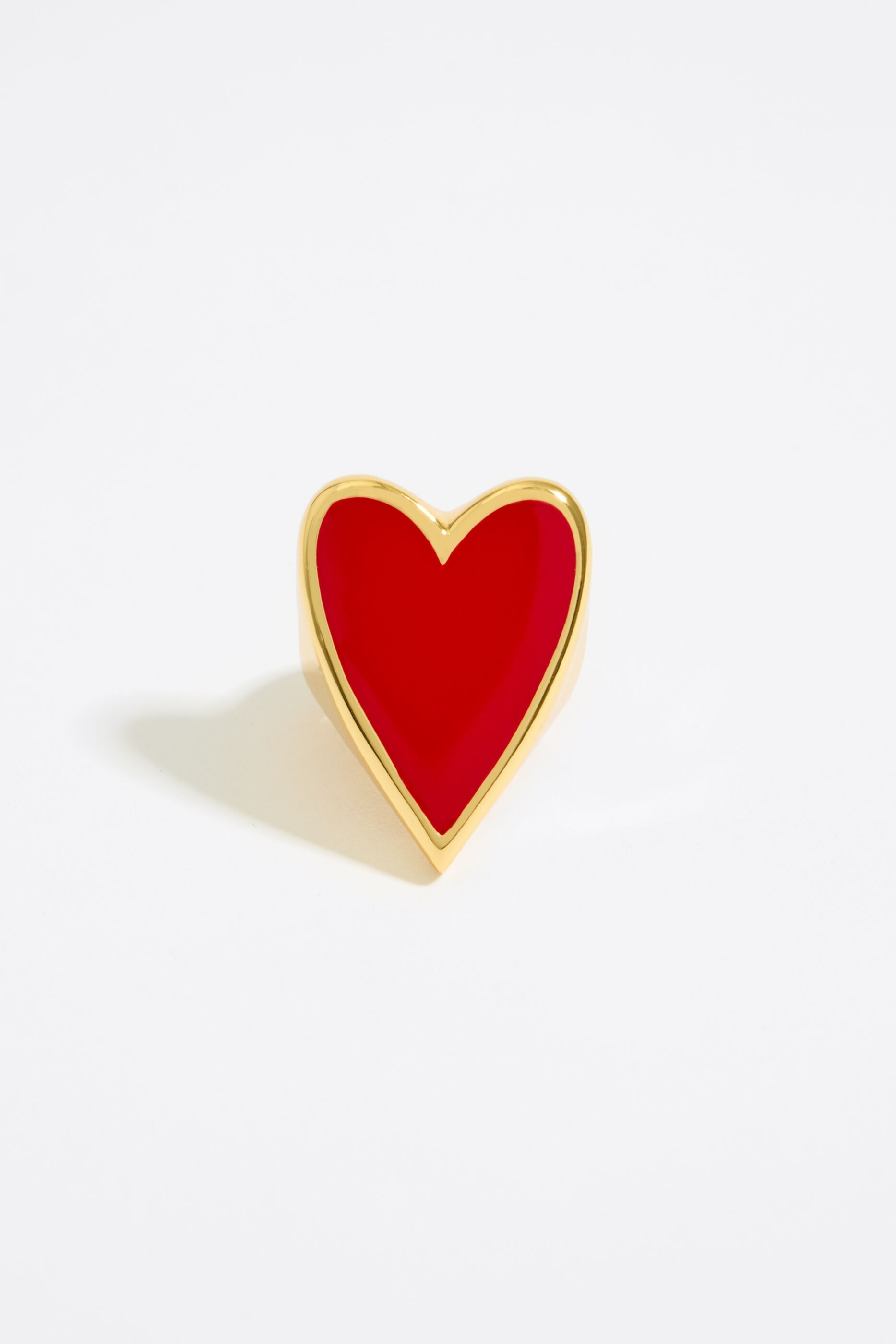 Red heart ring