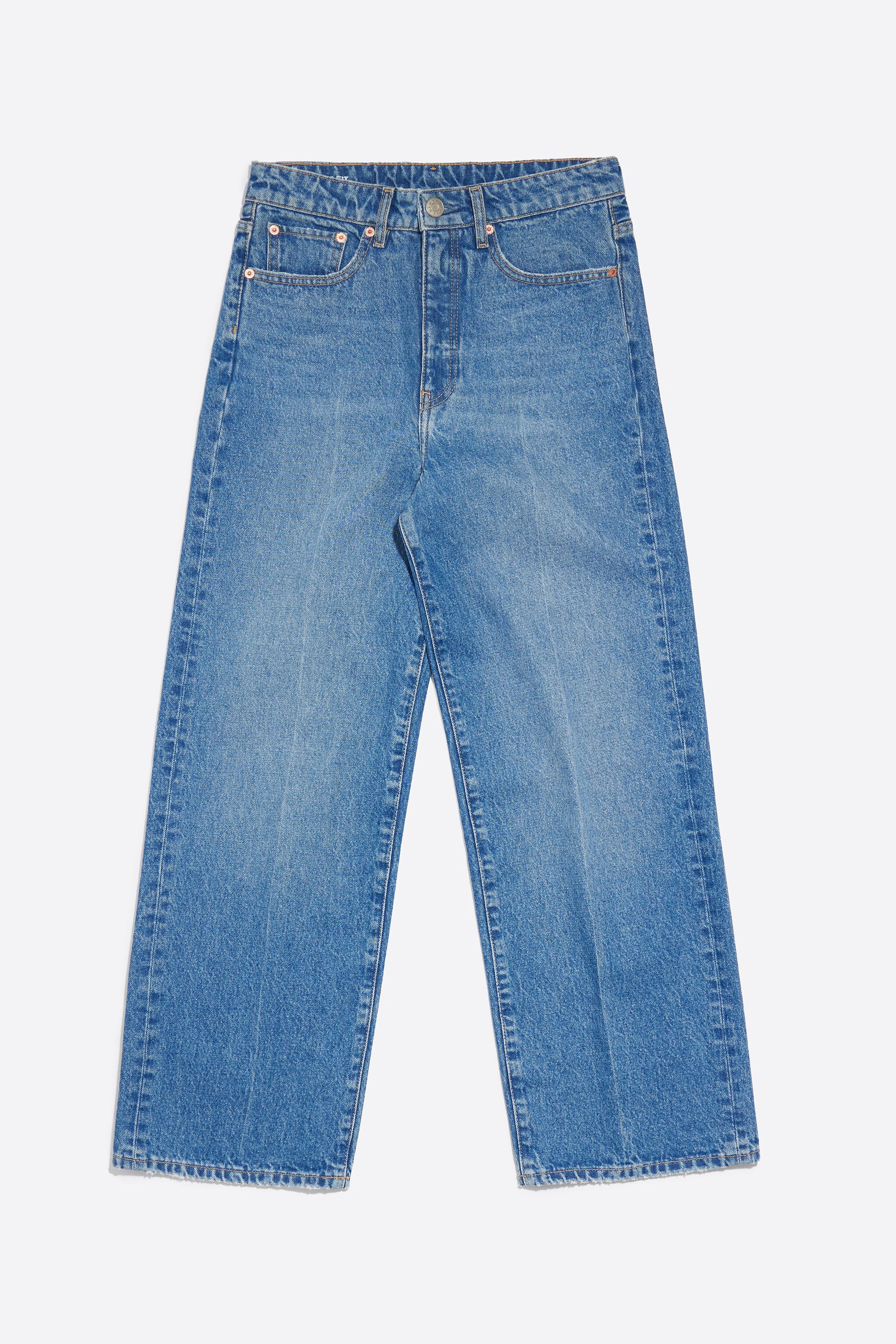 CULOTTE Blue high rise jeans