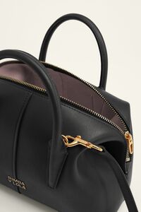 Black leather Romeo bag