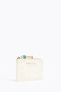S ivory nylon coin purse S ivory nylon coin purse