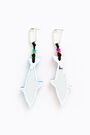 Mirror shark earrings Mirror shark earrings